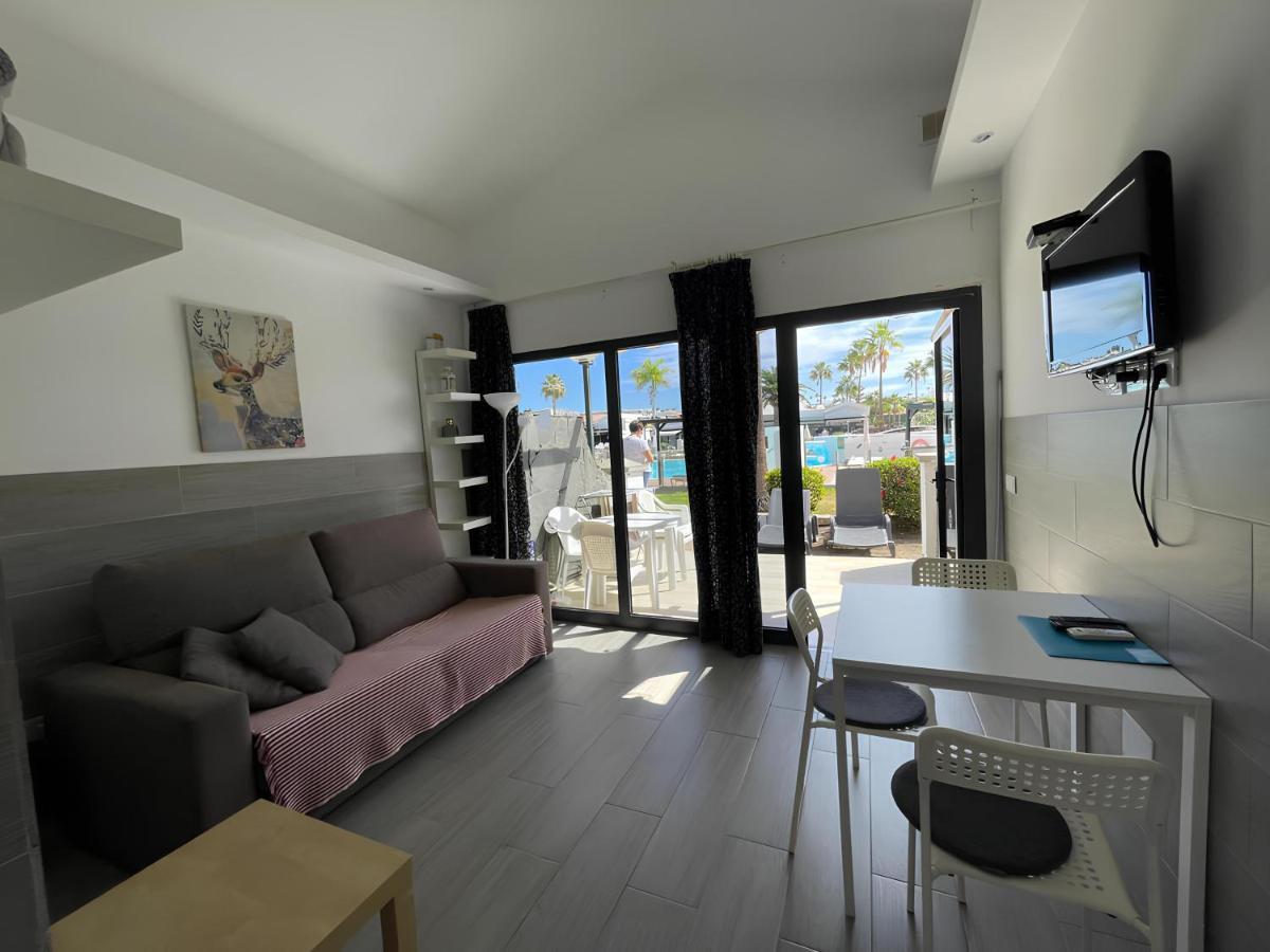 Bungalow Enfrente Piscina En Maspalomas 马斯帕洛马斯 外观 照片