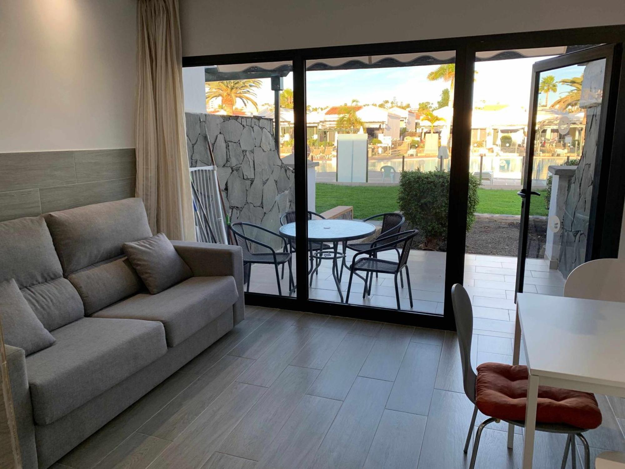 Bungalow Enfrente Piscina En Maspalomas 马斯帕洛马斯 外观 照片