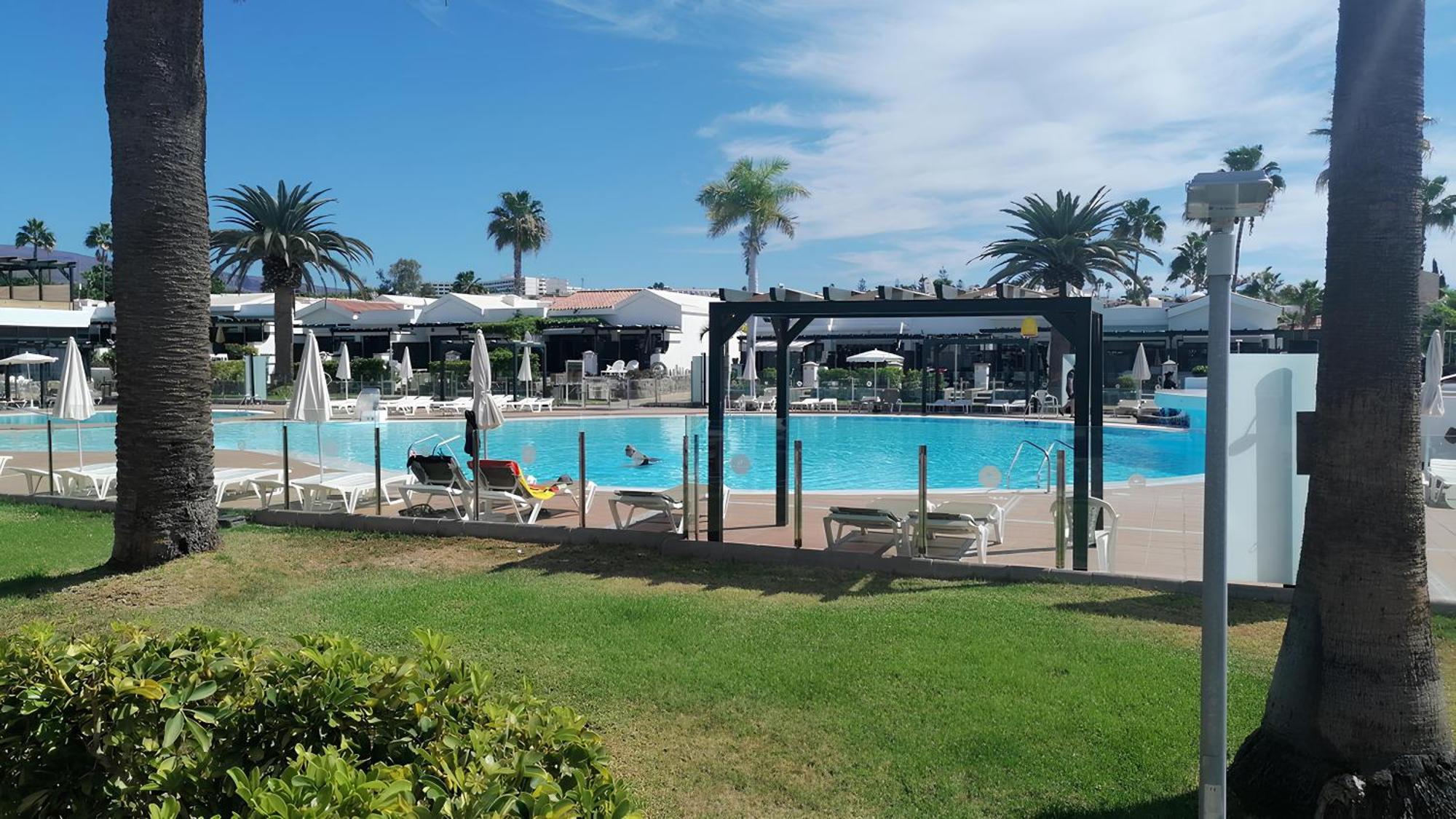 Bungalow Enfrente Piscina En Maspalomas 马斯帕洛马斯 外观 照片