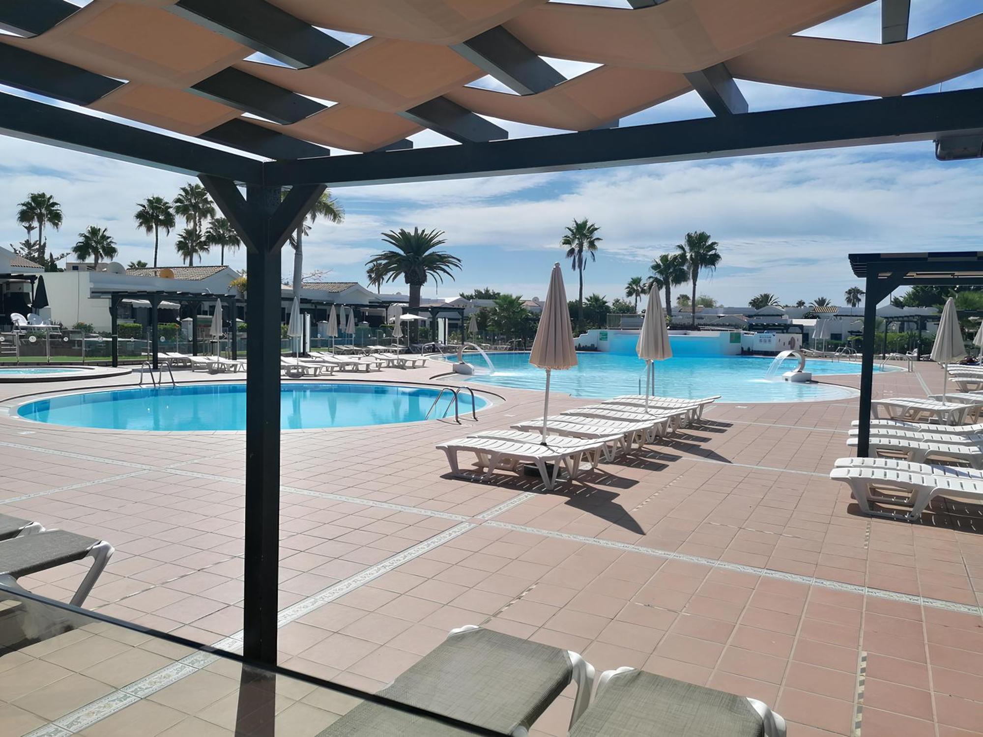 Bungalow Enfrente Piscina En Maspalomas 马斯帕洛马斯 外观 照片