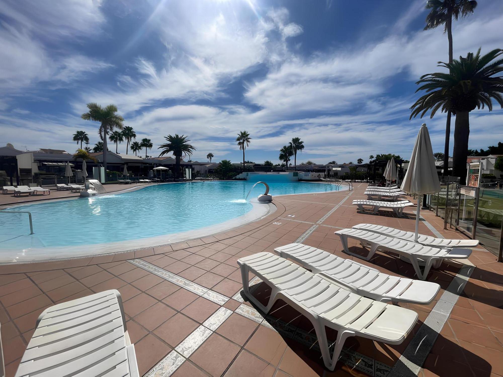 Bungalow Enfrente Piscina En Maspalomas 马斯帕洛马斯 外观 照片